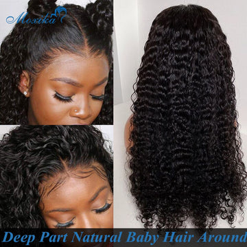 Women Deep Wave Frontal Wig