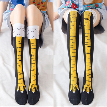 Women Long Funny Socks