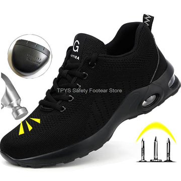 Men Puncture Proof Safety Shoes