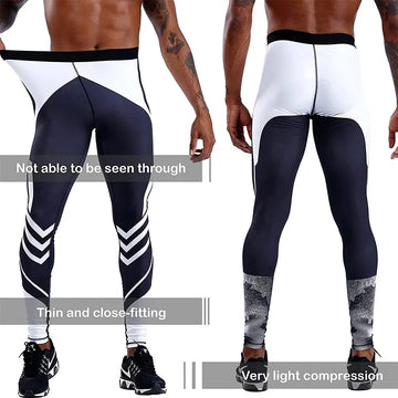 Men's Quick Dry Gym Fitness Tights Pants