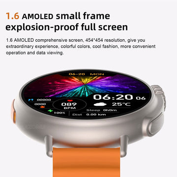 Men 1.6 Inch Smart Watch