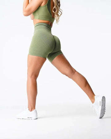Women's High Waist Seamless Yoga Shorts
