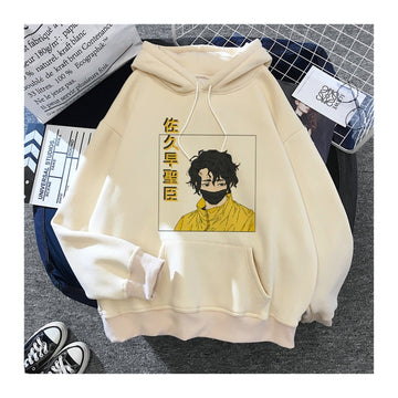 Men Japanese Anime Graphic Sweatshirt