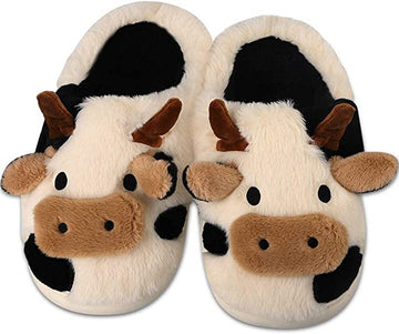 Women Cow Stylish Slippers