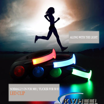 Women Safety Warning Light Shoes Clip