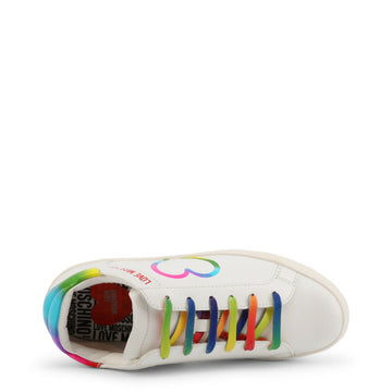 Women Rainbow Heart Sneakers