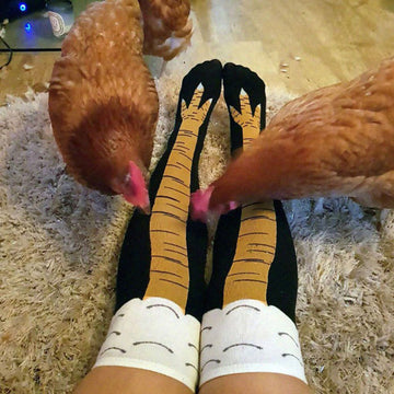 Women Chicken Paws Feet Socks