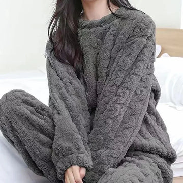 Women Casual Warm  Pajama Sets