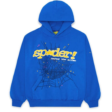 Spider Letter Prints Fashionable Hoodie