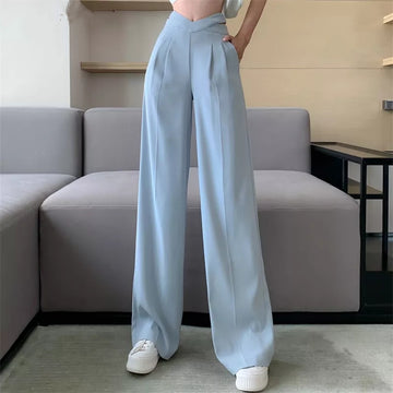 Women Solid Casual Loose Pants